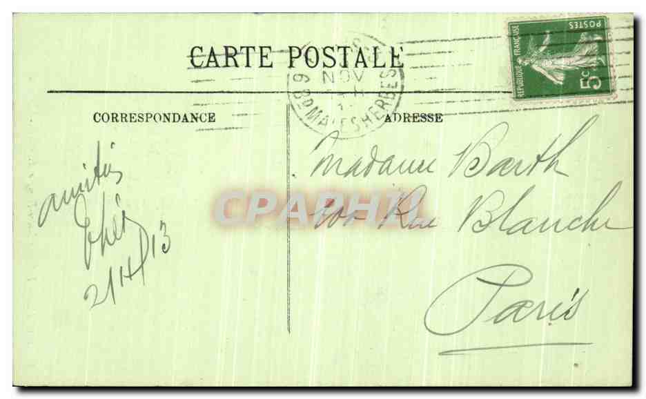 CPA Laval L Eglise Notre Dame d Avenieres L Abside — Rückseite