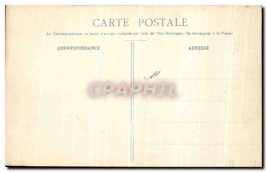 CPA Laval Interieur de l Eglise St Venerand — Back