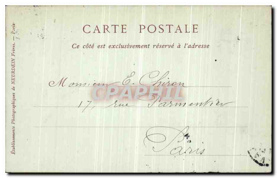 CPA Laval Le pont de la Mayenne et le vieux chateau — Rückseite