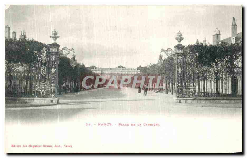 CPA Nancy palais de la carriere