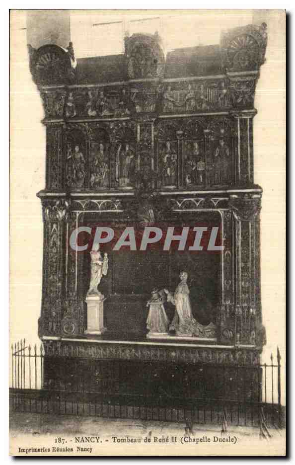 CPA Nancy Tombeau de Rene II Chapelle ducale