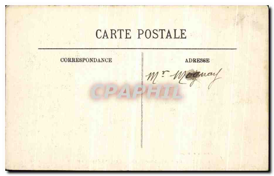 CPA Nancy La place Stanislas GRilles Jean Lamour — Verso