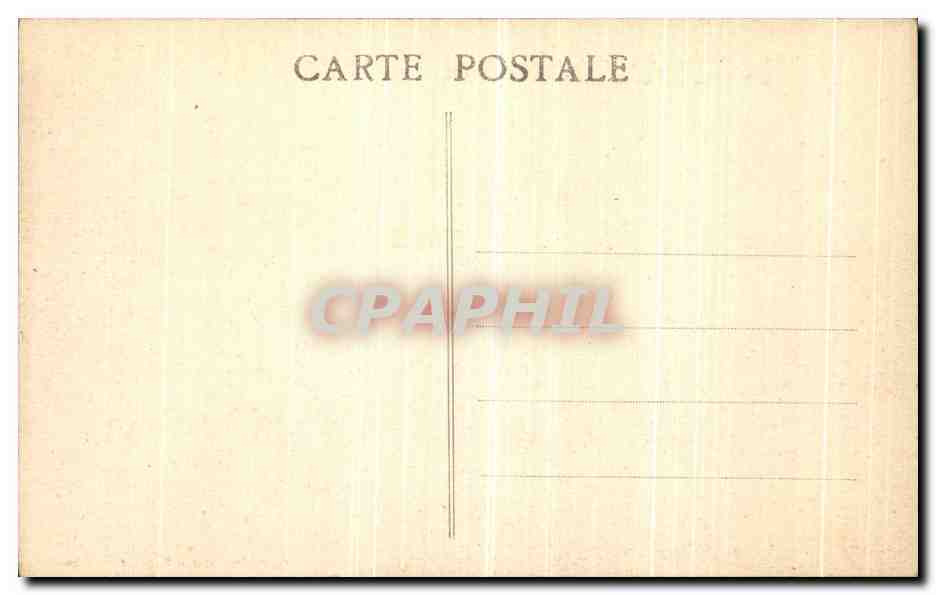 CPA Nancy Fontaine de la place Carriere et Palais du gouvernement — Verso