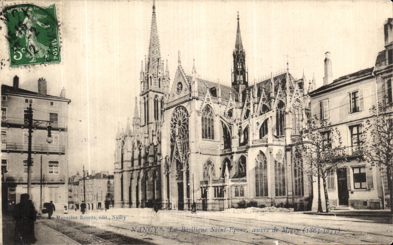 CPA Nancy Basilique st Epvre 