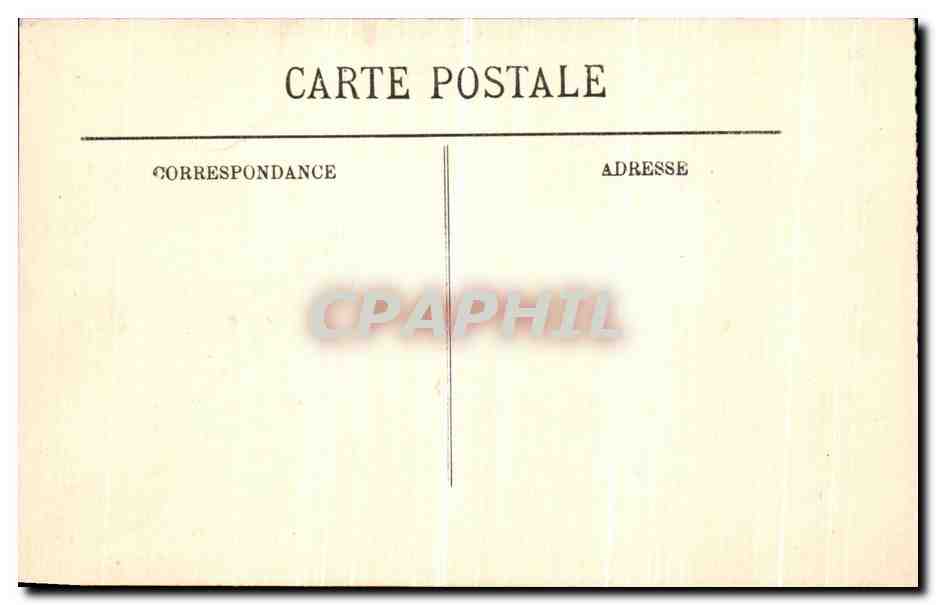 CPA Nancy Place Stanislas prise de l hotel de ville — Verso