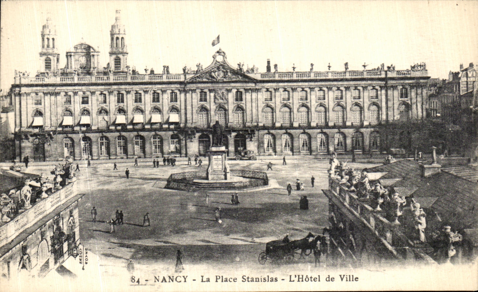 CPA Nancy La Place Stanislas L Hotel de Ville