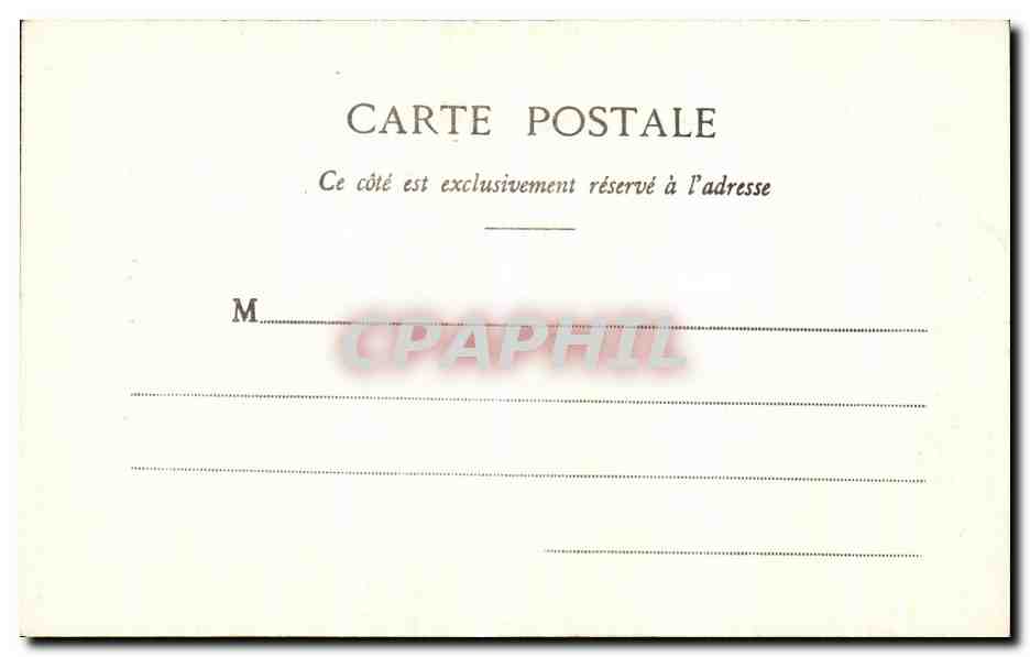 CPA Nancy Statue de Jeanne d Arc — Verso