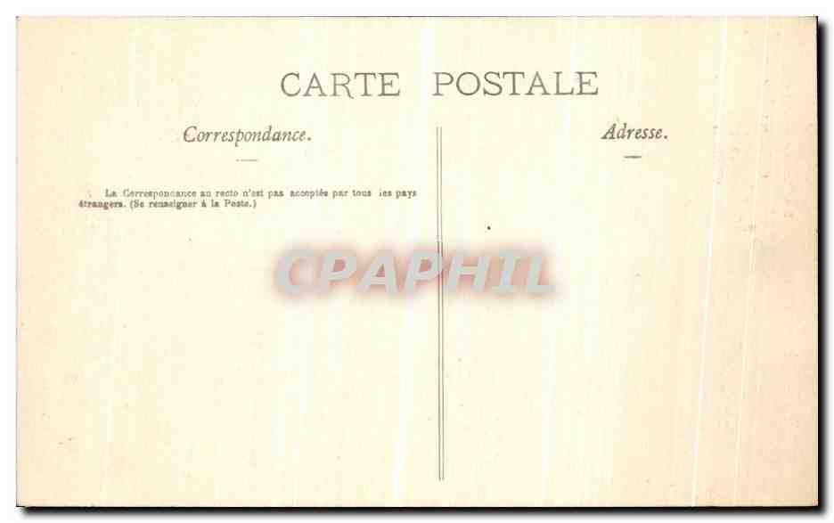 CPA Nancy Eglise Saint Pierre Saint Stanislas — Verso