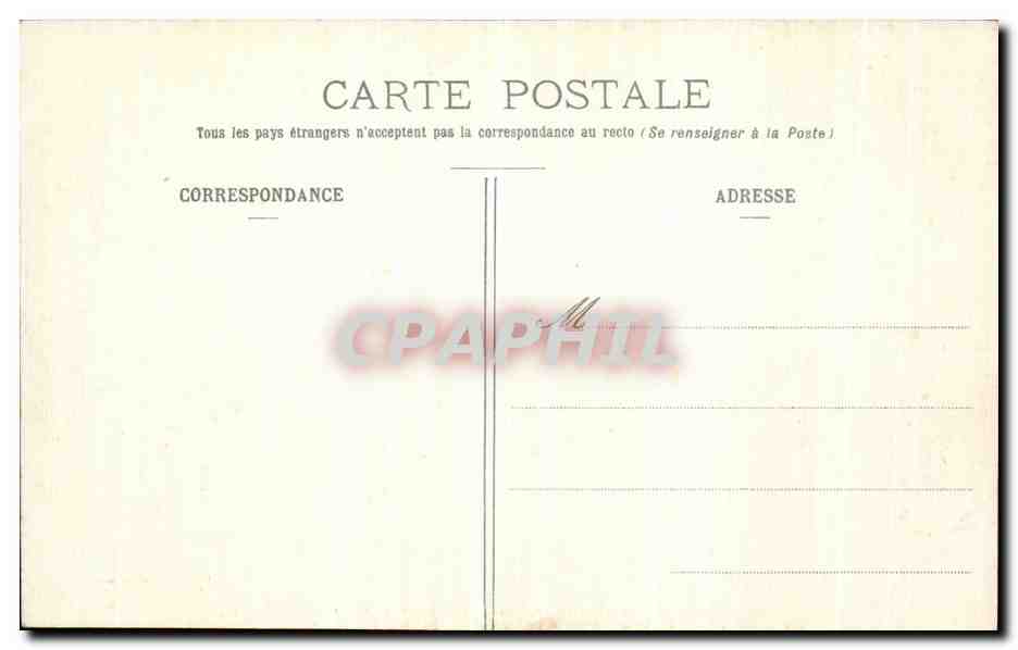 CPA Nancy Place Stanislas Grilles en fer Forge de Jean Lamour Fontaine d Amphitrite — Verso