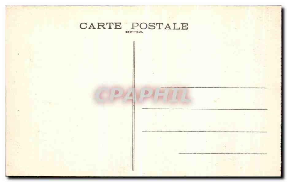 CPA Nancy Place de la Carriere Palais du Gouvernement — Verso