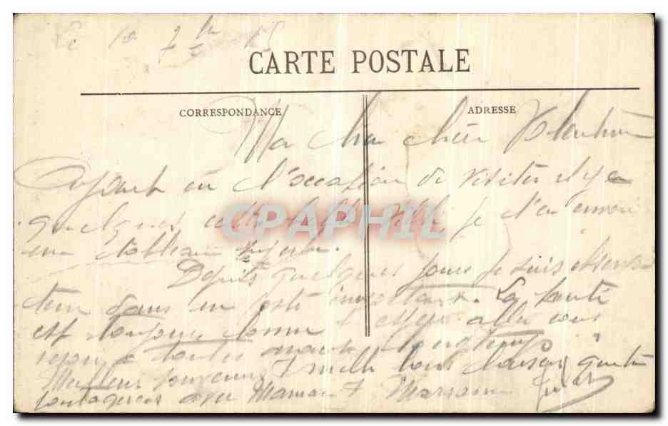CPA Nancy Tombeau de Rene II Chapelle ducale — Verso