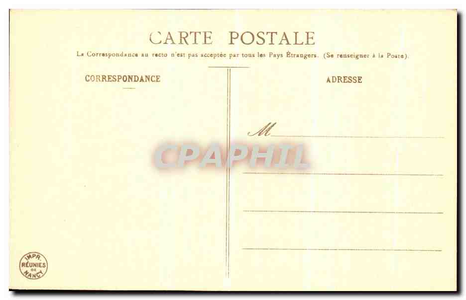 CPA Nancy L Academie — Rückseite