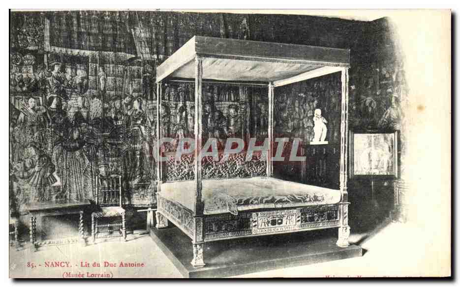 CPA Nancy Lit du Duc Antoine Musee Lorrain