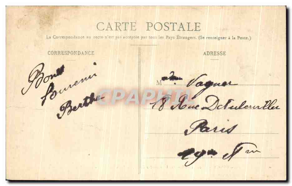 CPA Nancy Place Staniales Grilles en Fer Forge de Jean Lamour Fontaine d Amphitrite — Verso