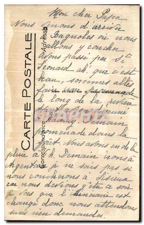Bagnolles-de-l'Orne — Allée du Dante — LL — Reverso