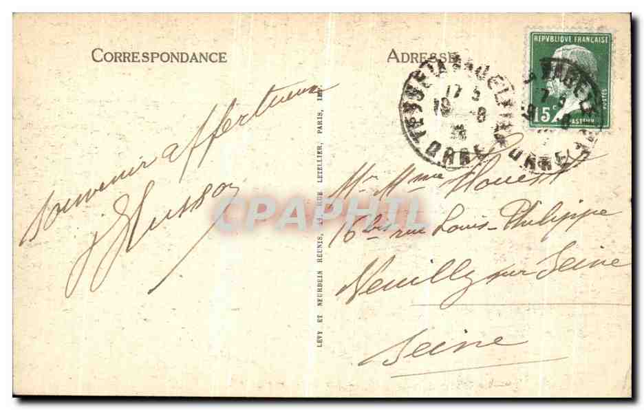 Bagnolles-de-l'Orne — L'Avenue du Dante — LL — Reverso