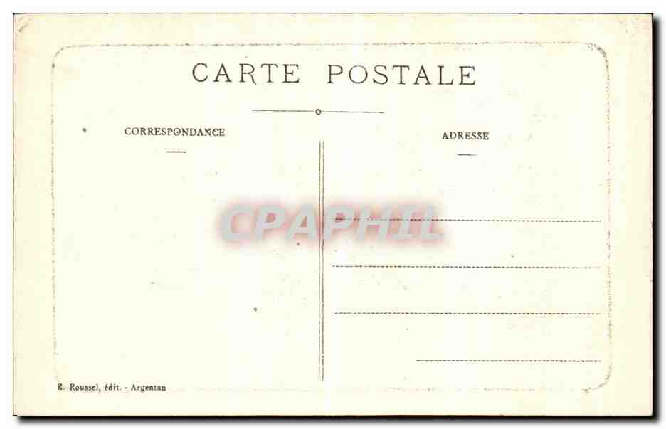 CPA Bagnoles De L Orne Vue Prise du Roc au Chien  — Rückseite