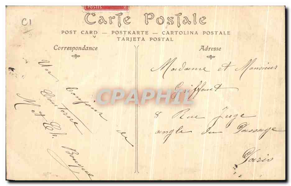 CPA Bagnoles De L Orne Etablissement Thermal les Thermes — Rückseite