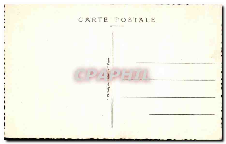 CPA Bagnoles De L Orne Le Chateau du Gue aux Biches  — Rückseite