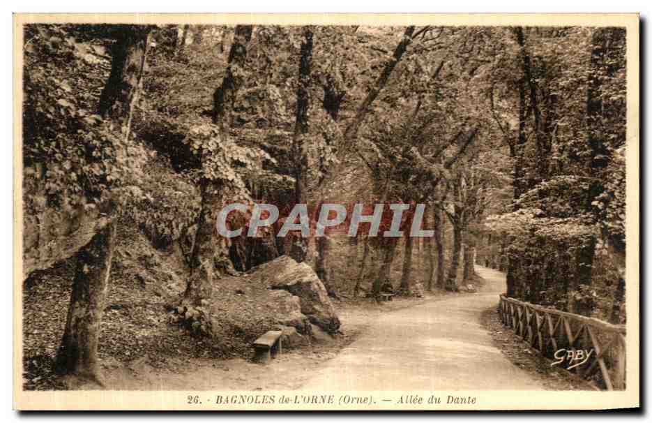 Bagnolles-de-l'Orne (Orne) — Allée du Dante — Gaby