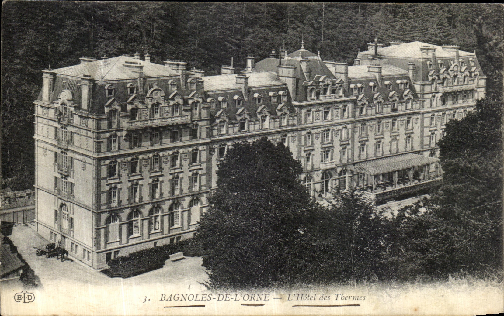 Bagnolles-de-l'Orne — El Hotel de los Termas — Editor E.P.D. n°3