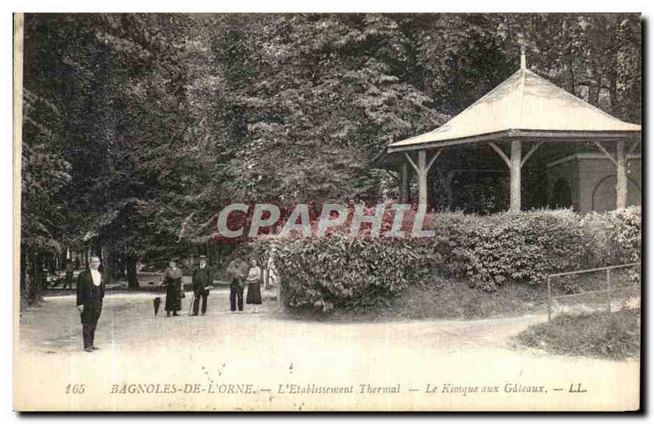 Bagnolles-de-l'Orne — L'Établissement Thermal — Le Kiosque aux Gâteaux — LL