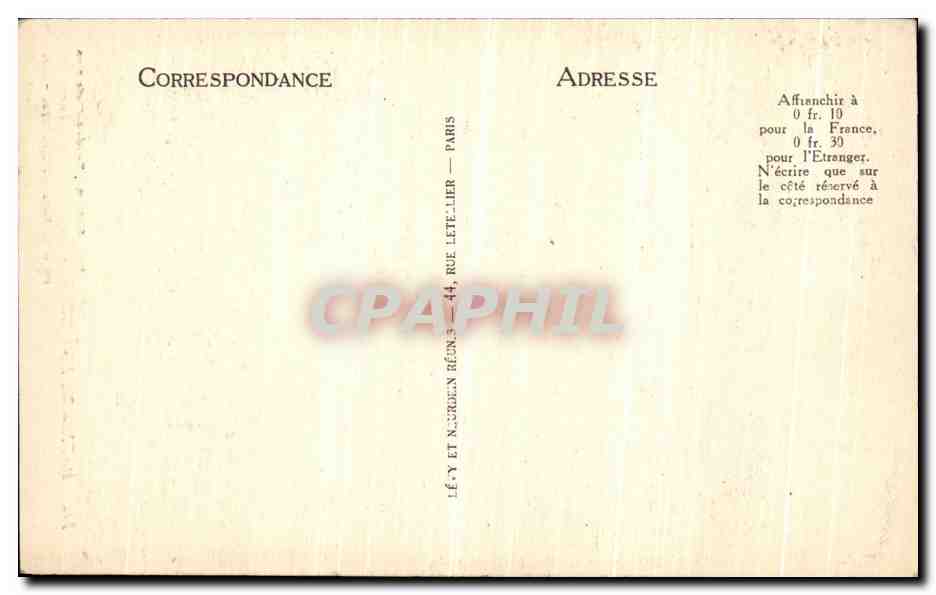 Bagnolles-de-l'Orne — L'Établissement Thermal visto a través de los Roces — LL — Reverso