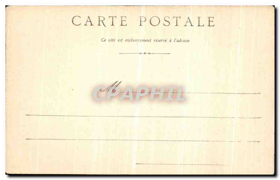 CPA Bagnoles de L Orne Eglise et Place Tesse la Madeleine  — Rückseite