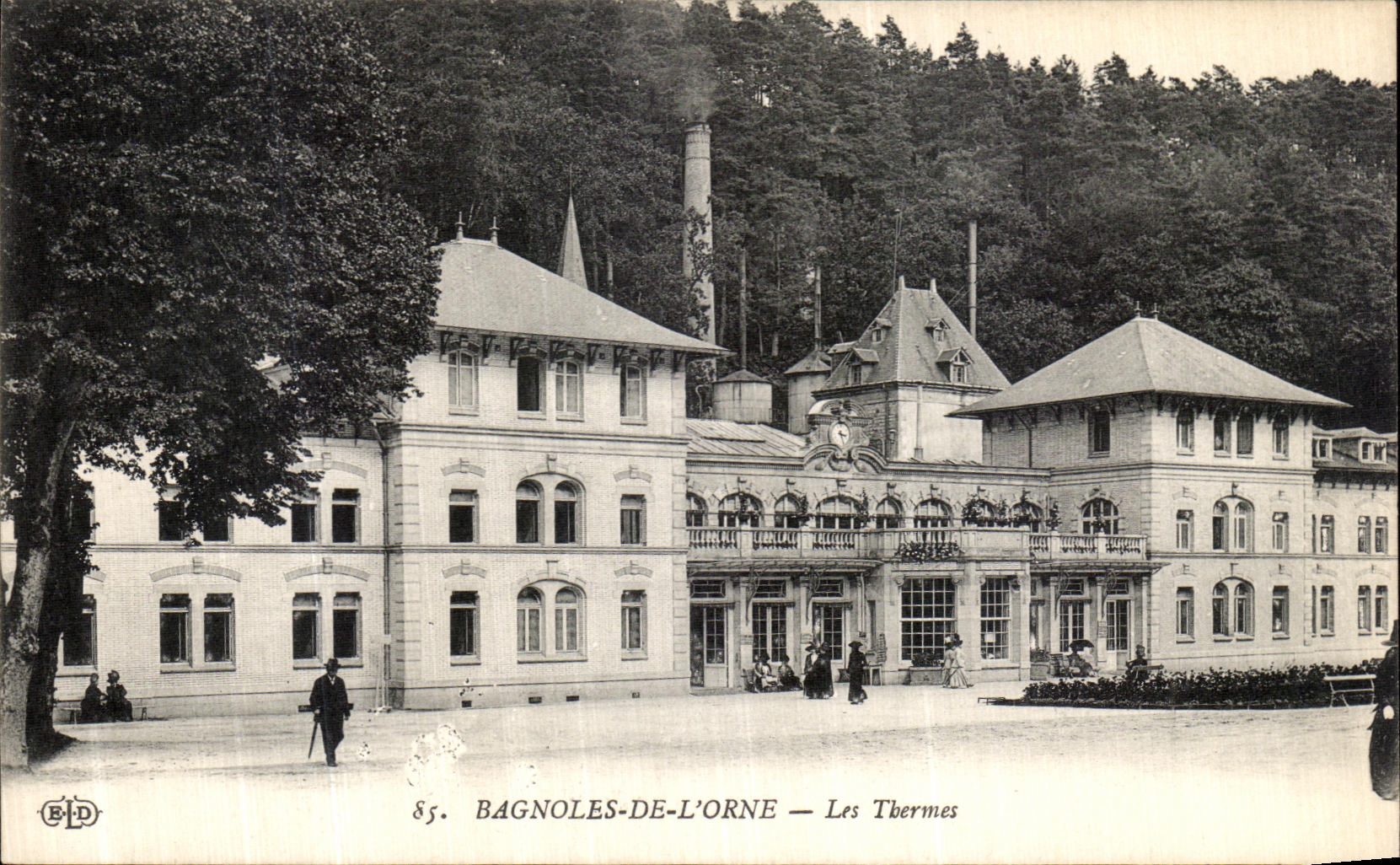 Bagnolles-de-l'Orne — Les Thermes — Verlag BLP, Nr. 85