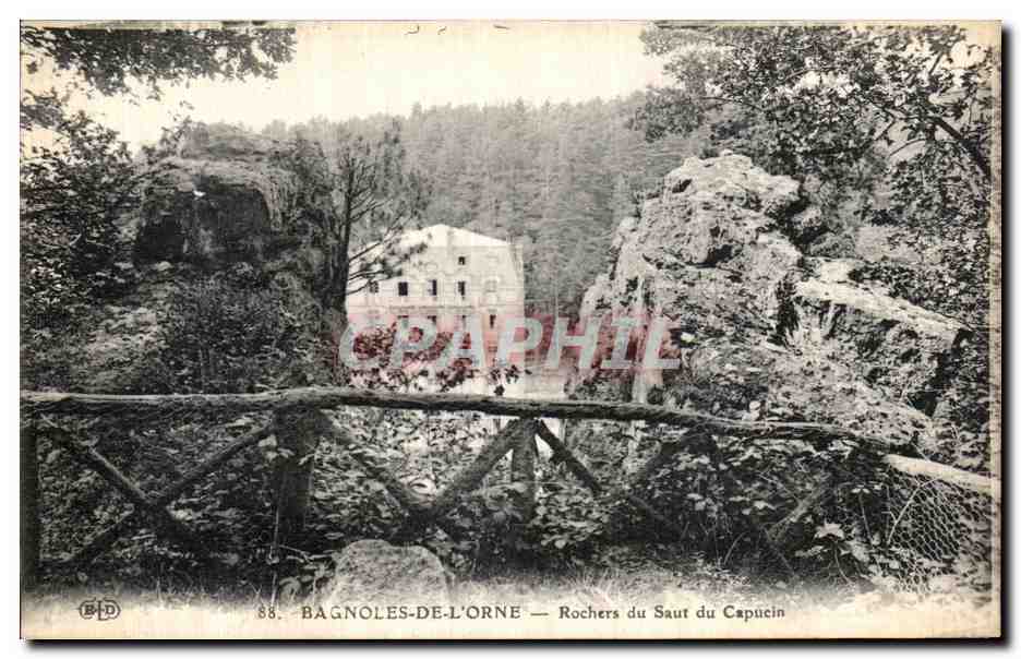 Bagnolles-de-l'Orne — Rocas del Salto del Capuchino