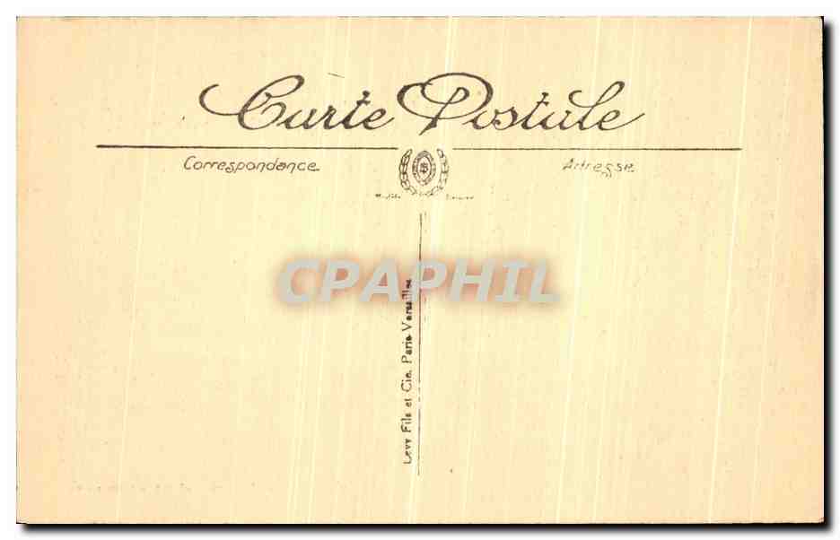 CPA Bagnoles de L Orne Le Chateau De Couterne — Rückseite