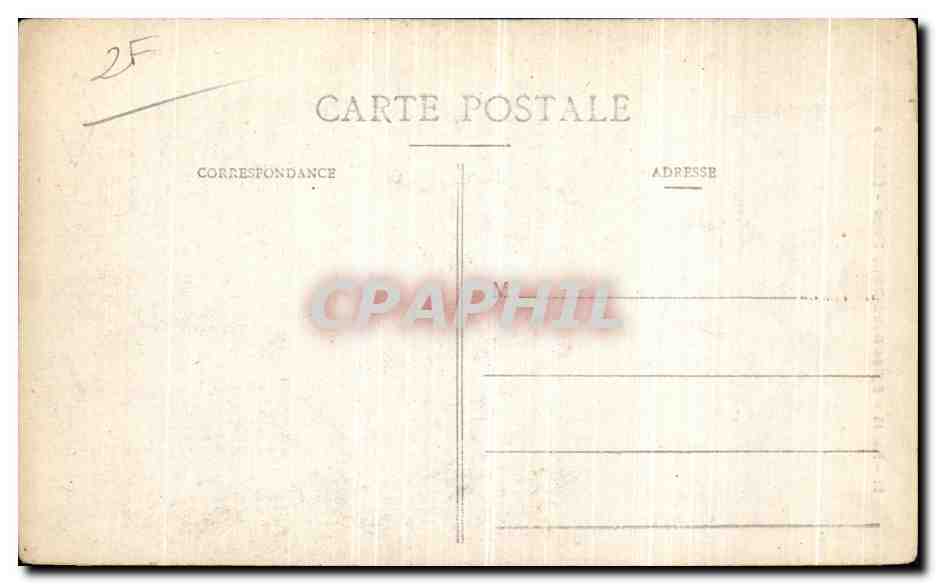 CPA Paris Eglise Notre Dame Chimere Diable — Rückseite
