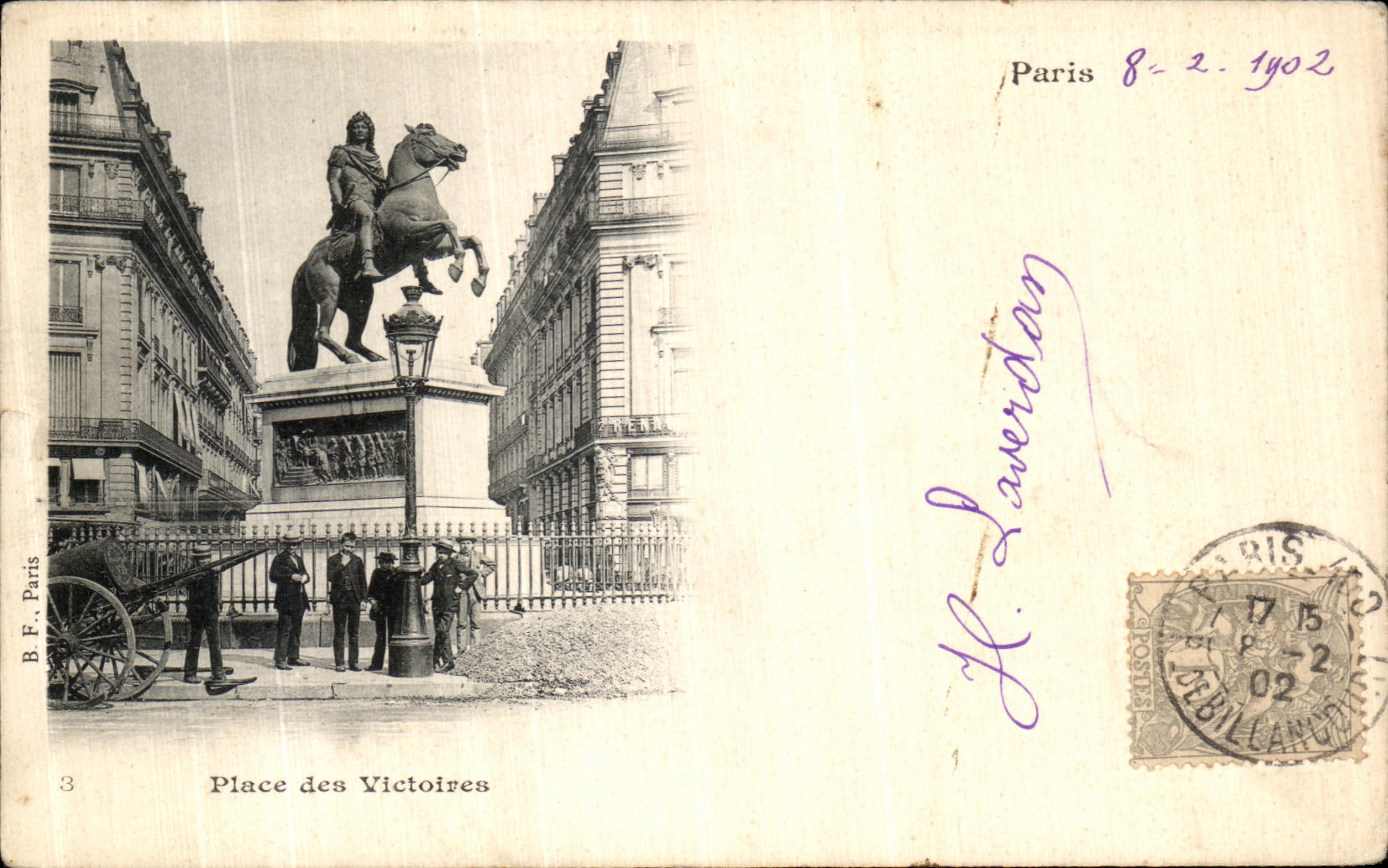 CPA Paris Place des Victoires Enfants