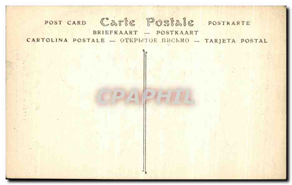 CPA Paris Musee Guimet Asinaga l homme aux longues jambes et enaga L homme aux longs bras  — Rückseite