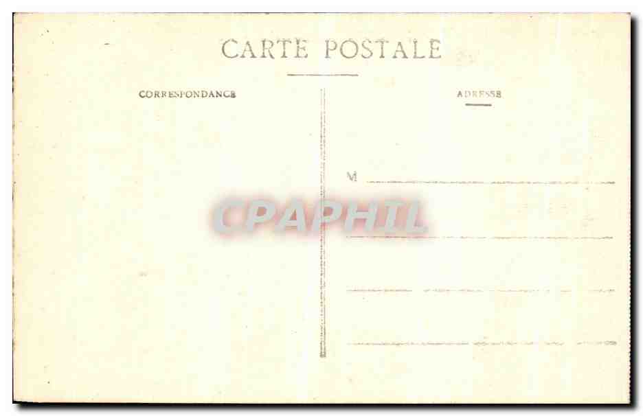CPA Paris Boulevard et Porte St Martin  — Verso