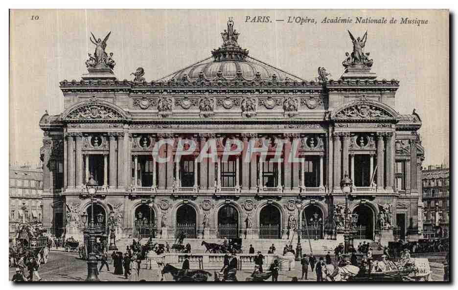 CPA Paris L Opera Academie Nationale de Musique