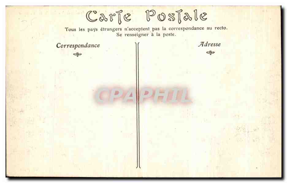 CPA Paris L Opera Academie Nationale de Musique — Rückseite