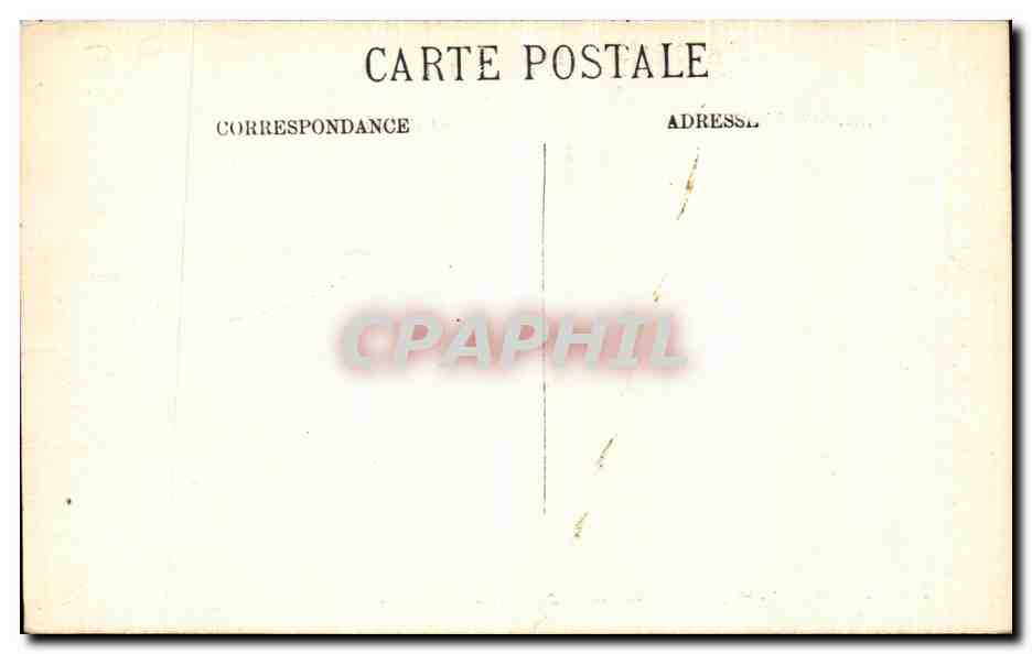 CPA Paris Jardin du Luxembourg La Fontaine de Medicis — Verso