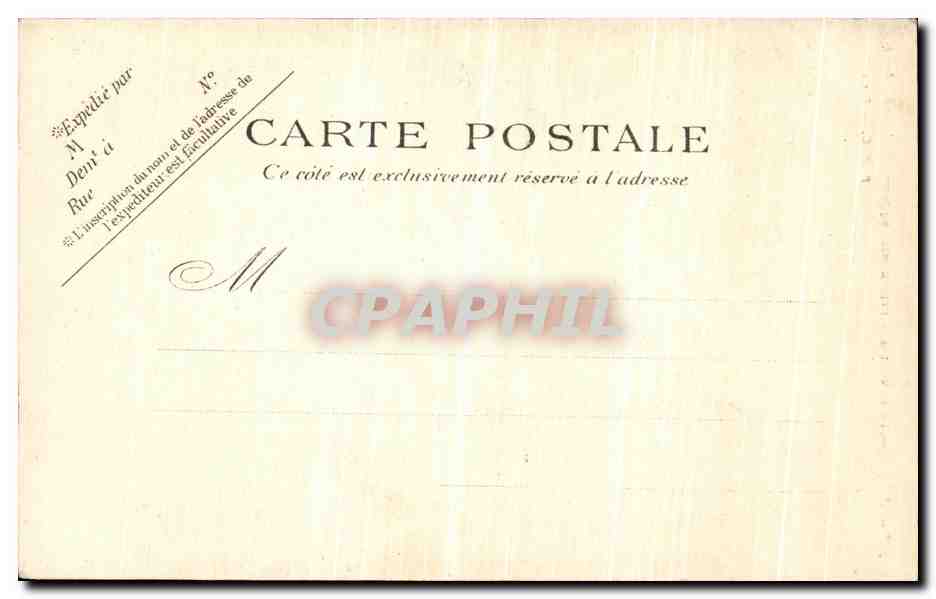 CPA Paris Fontaine de Carpeaux Square De L Archeveche — Verso