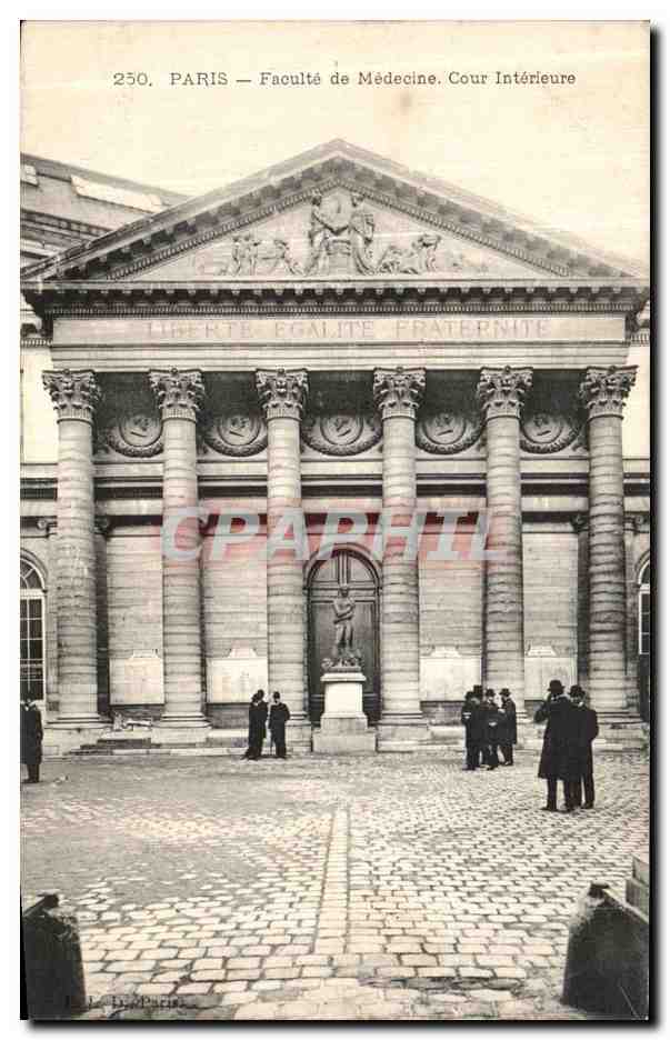 CPA Paris Faculte de Medecine Cour interieure 
