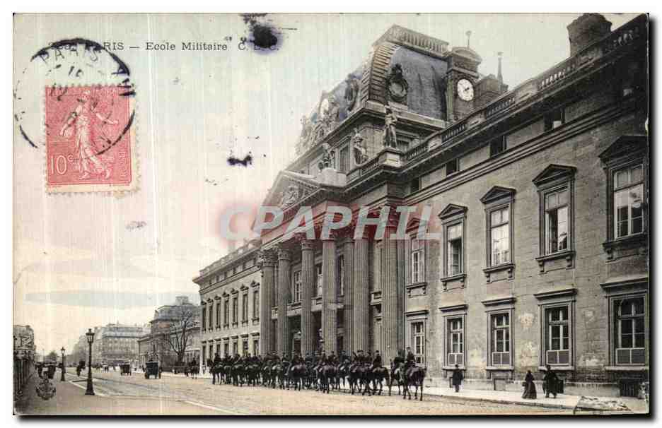 CPA Paris Ecole Militarie Militaria