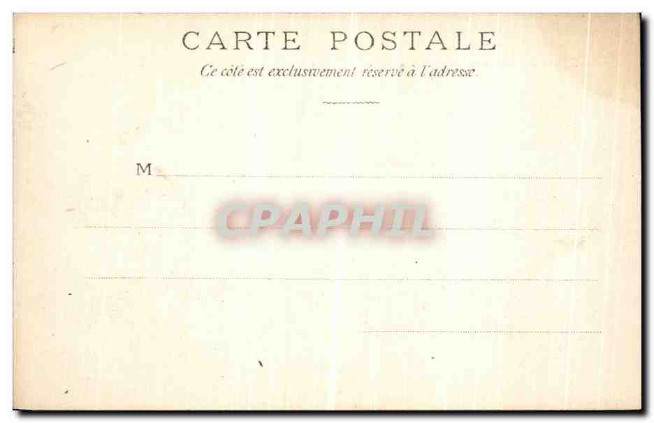 CPA Paris Eglise st Germain l Auxerrois  — Rückseite