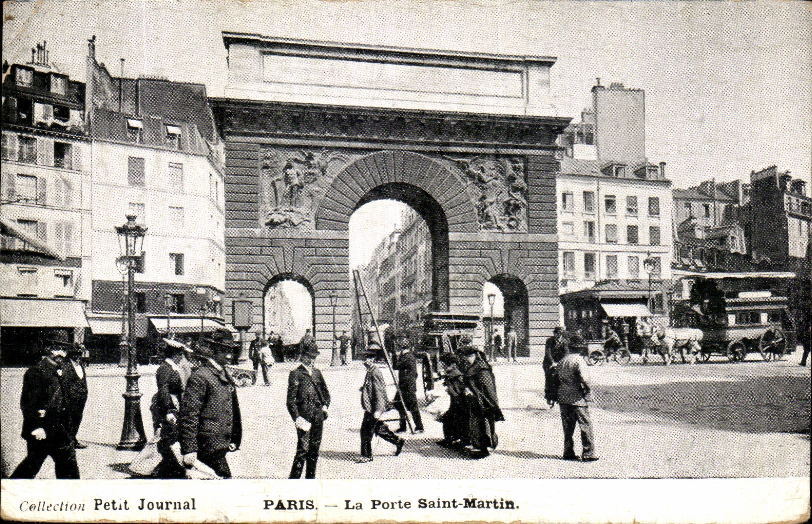 CPA La Porte Saint Martin
