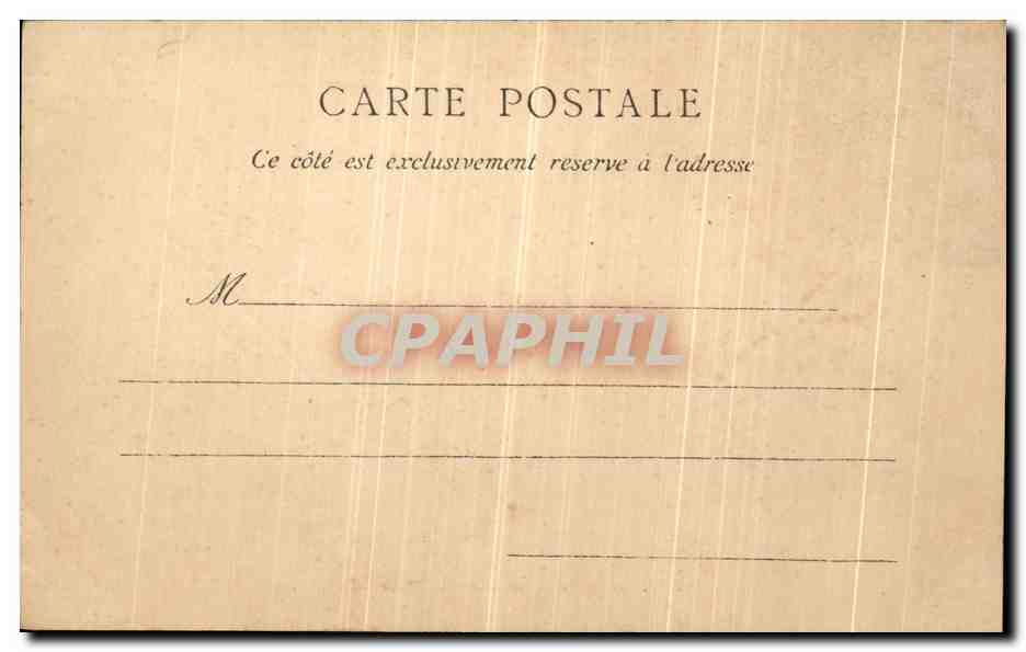 CPA Paris Le Conseil d Etat — Rückseite