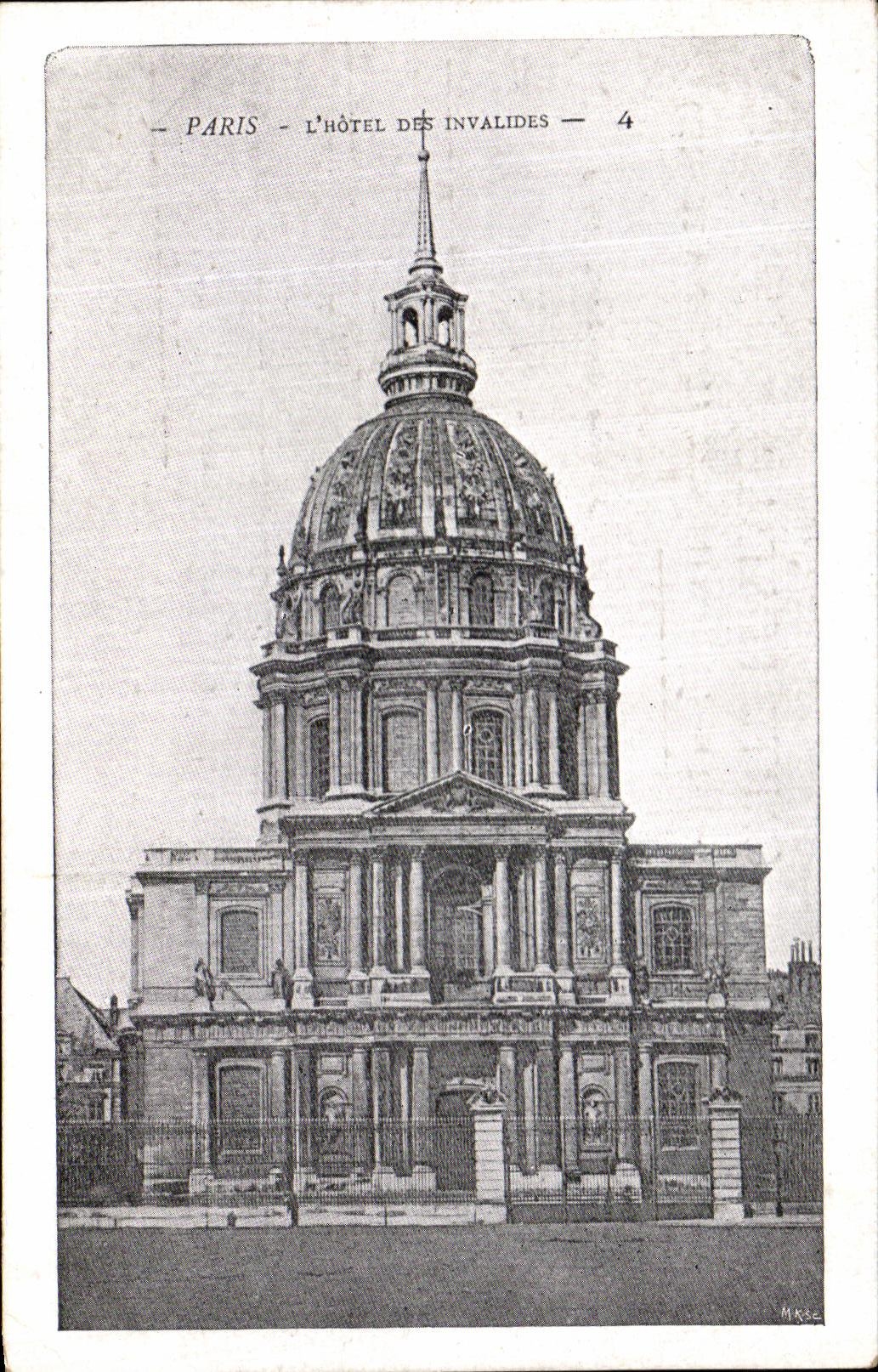 CPA Paris L Hotel des Invalides