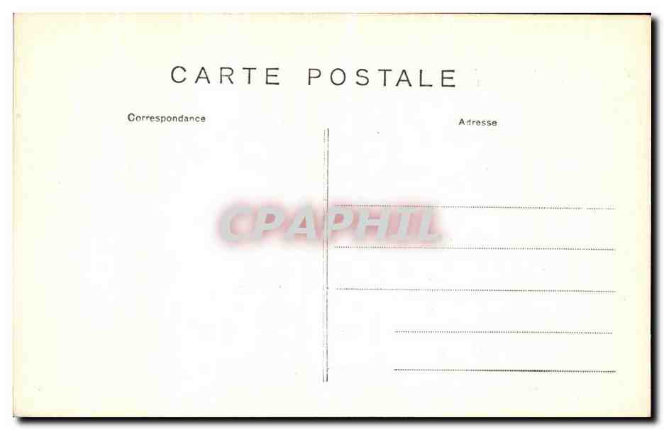 CPA A Vincent Rue des Beaux Arts Paris — Verso