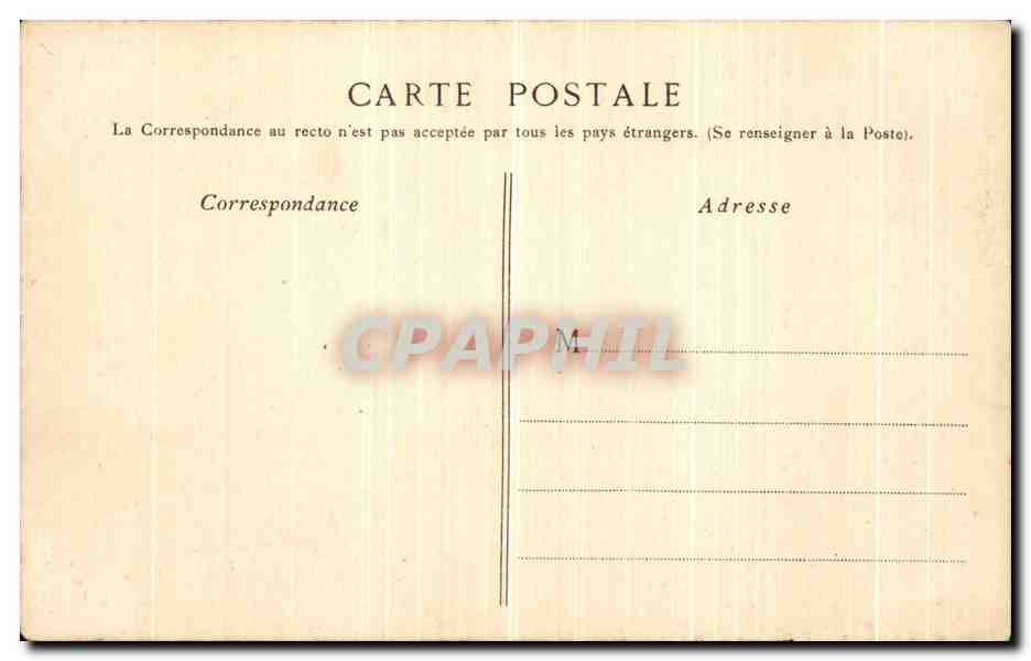 CPA Paris Eglise St Nicolas du Chardonnet Bapteme de Jesus Christ — Rückseite