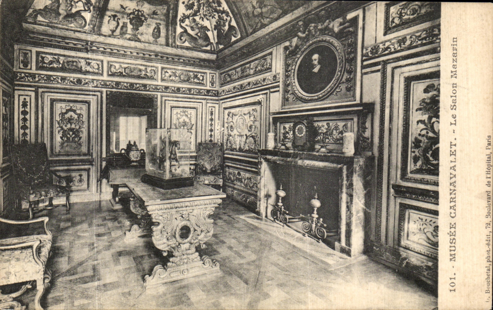 CPA Musee Carnavalet Le Salon Mazarin
