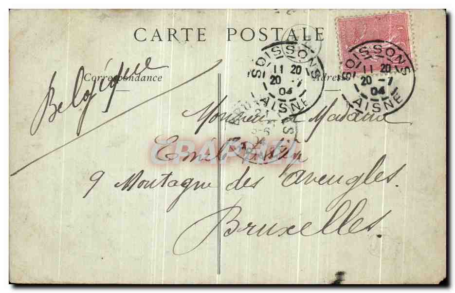 CPA Paris musee de Cluny Puits provenant de la maison de Pierre l ermite — Rückseite