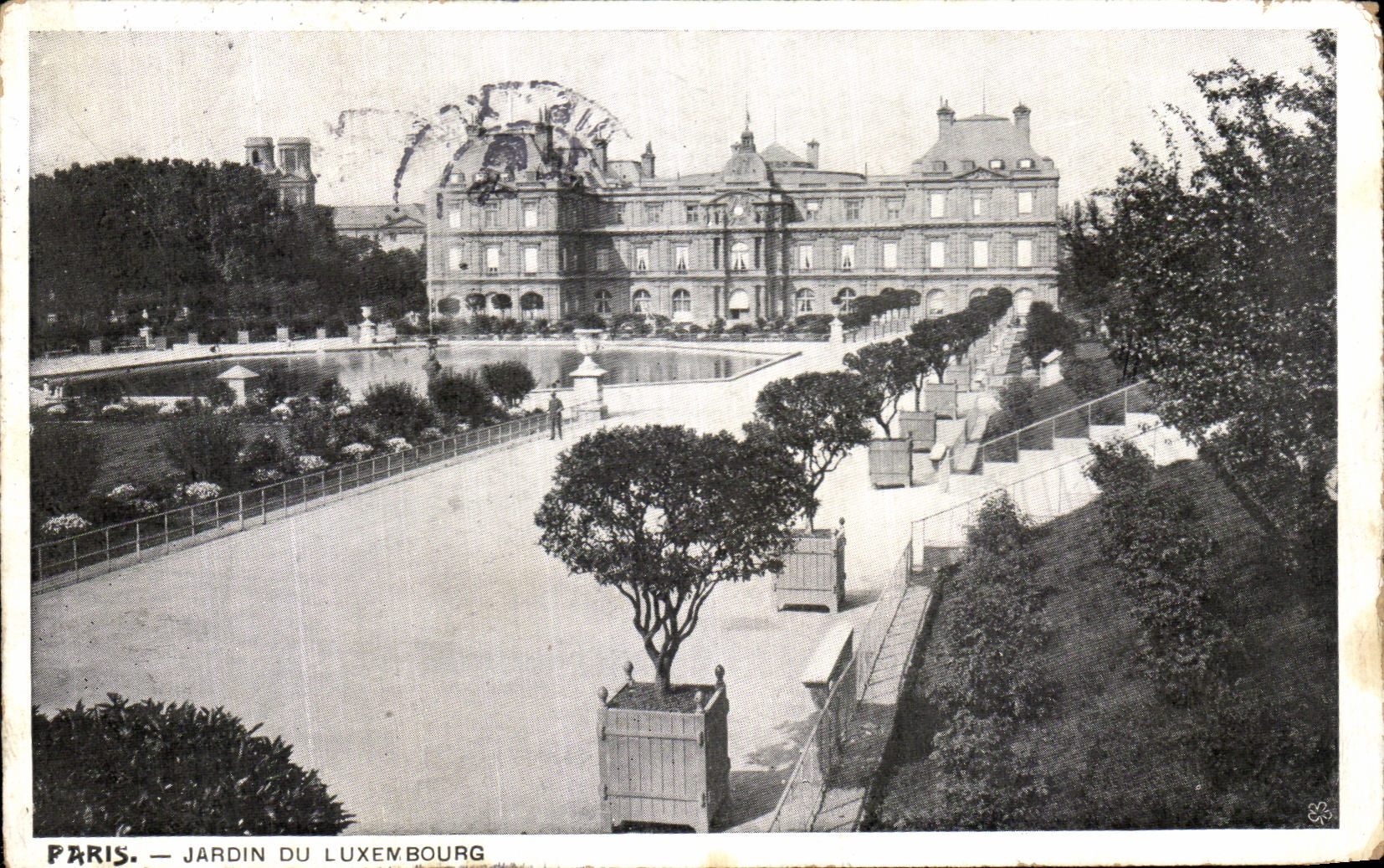 CPA Paris Jardin Du Luxenbourg